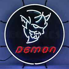 Neonetics 5DEMON Dodge Demon Neon Sign 24 Width x 24 Height x 6 Depth picture