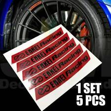 5 Pcs Wheel Stickers For Enkei Racing RSO5RR GTC01RR New 3.35