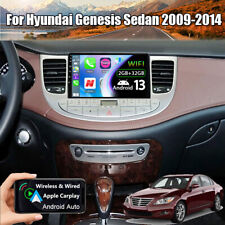 FOR 2009-2014 HYUNDAI GENESIS SEDAN ANDROID 13 CARPLAY CAR RADIO STEREO GPS NAVI picture