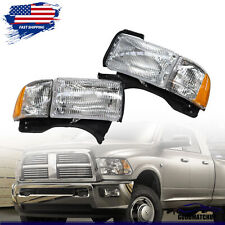 Fit For 94-01 Dodge Ram 1500 2500 3500 New Headlights Head Lamps Set picture