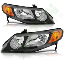 For 2006-2011 Honda Civic Sedan 4Dr Direct Replacement Front Headlights Assembly picture