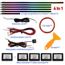 6/10/14/18 In 1 Car Ambient Lights Symphony / RGB 64 Colors LED Interior Strips picture