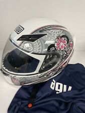 Womens Full Face AGV K-3 Motorcycle Helmet. Size S. 55-56. 67/8-7. picture