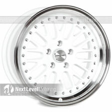 CIRCUIT PERFORMANCE CP21 17X9 5X114.3 +20 GLOSS WHITE WHEELS (SET OF 4) picture