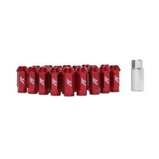 Mishimoto MMLG-15-LOCKRD Aluminum Locking Lug Nuts, M12 x 1.5, Red picture