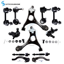 For 06-11 Honda Civic Control Arm Ball Joint Sway Bar TieRod Kit Non-Si Model picture