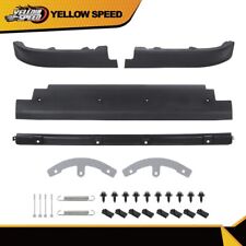 Fit For C5 Corvette 1997-2004 Front Lower Spoiler Air Dam Bundle W/ Side Support picture