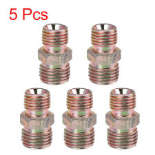 5pcs M12 x 1.25mm to M14 x 1.5mm Car Straight Air Pipe Fitting Connector Adapter picture
