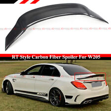 FOR 2015-2021 MERCEDES BENZ W205 C63 AMG R STYLE CARBON FIBER TRUNK SPOILER WING picture