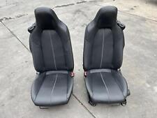 2016-2023 Mazda MX-5 Miata Front PAIR Left & Right Perforated Leather Seat Bose picture