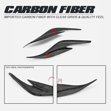 For 09-15 TOYOTA Prius ZVW30 JDM Type Carbon Front Headlight Eyebrow Eyelid Trim picture