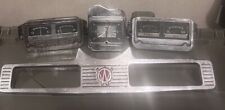 Willys jeep Panel Wagon 1949 Dash Cluster With Clock , Gauges And Willys Emblem picture