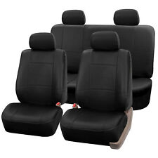 For Toyota PU Leather Auto Seat Car Covers 5 Seat Full Set Front Rear Protector picture
