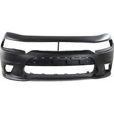 Front Bumper Cover Primed For 2015-2020 Dodge Charger with Hood Scoop Model picture
