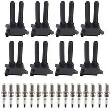 8 Ignition Coils + 16 iridium Spark Plugs for 09-19 Dodge Jeep Chrysler 300 5.7L picture