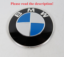 11-16 BMW 528i 535i 550i Front Bumper Emblem Hood Round Badge Logo Genuine OEM picture