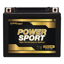 YTX12-BS 12V 12Ah Rechargeable Powersport Battery, 210 Cold Cranking Amps picture