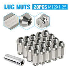 NICECNC 20X M12x1.25 T304 Stainless Steel Wheel Lug Nut For Subaru For Nissan picture