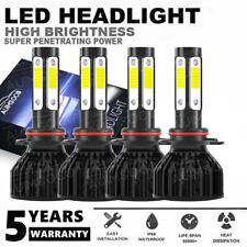For 2001-2007 Toyota Highlander Base Sport Utility 4-Door LED Headlight bulbs 4X picture