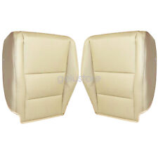 For 2008-2012 Honda Accord Driver & Passenger Bottom Leather Seat Cover Tan picture