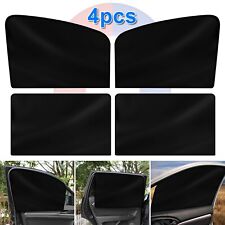 4Pcs  Magnetic Car Side Front Rear Window Sun Shade Curtains Cover UV Shield USA picture