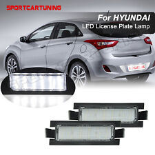 OE-Fit 3W Full LED License Plate Lights For Hyundai I30 Accent Elantra GT 13-17 picture