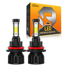 4-sides 9004 HB1 LED Headlight Conversion Kit High Low Beam Bulbs 6000K White 2x picture