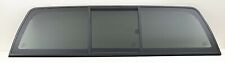 Fits 14-18 Silverado & Sierra 1500 2500 3500 Manual Slider Rear Window Glass NEW picture
