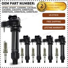 6Pack Ignition Coils + Spark Plugs for Chevrolet Camaro Caprice Traverse 3.6L V6 picture