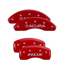 MGP Caliper Covers Set of 4 Red finish Silver Acura / RDX picture