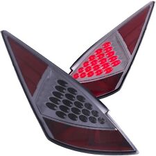 Fits NISSAN 350Z 03-05 Pair of LED TAIL LIGHTS SMOKE 321254 picture