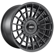 17x8 Rotiform R142 LAS-R MATTE BLACK Wheel 5x100/5x4.5 (40mm) picture