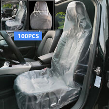 100PCS Universal Disposable Car Seat Cover Elastic Waterproof Protective Cover picture