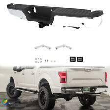 Fit For 2015-19  Ford F150 Rear Bumper Assembly w/ Heavy Duty Tow & Sensor Hole picture