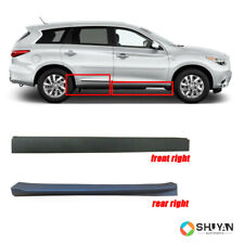 2PCS FOR 2014-2020 INFINITI QX60 DOOR LOWER MOLDING TRIM RIGHT REAR+FRONT JX35 picture