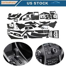 For Acura TSX 2009-2014 Carbon Fiber Car Interior Decor Trim Sticker Decal 38Pcs picture