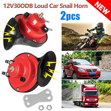 2PC 12V 300DB Super Loud Train Air Horn Waterproof Motorcycle Car Truck SUV Boat picture