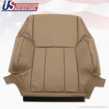 For 1996-02 Toyota 4Runner Driver Top Upper lean back Leather Seat Cover OAK Tan picture