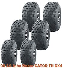 6 Utility ATV tires (2) 22.5x10-8 & (4) 25x12-9 fr 05-16 John Deere GATOR TH 6X4 picture