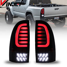 LED Sequential Tail Lights For 2005-2015 Toyota Tacoma Clear Signal Brake Lamps picture
