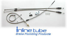 1969 1970 Chevy Truck 1/2 2Wd Coil Shortbed Brake Cable Set T400 Stainless picture