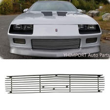 Fits 1982-1987 Chevy Camaro Z28 Lower Bumper Polished Billet Grille Grill Insert picture