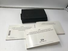 2018 Infiniti Q50 Canadian Owners Manual With Case OEM OM0034 picture