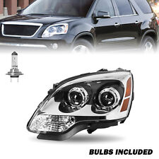 For 2007-2012 GMC Acadia Projector Halogen Chrome Headlight Assembly Driver Side picture