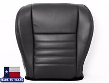 2000 Ford Mustang GT V8 Convertible Coupe Driver Bottom Black LEATHER Seat Cover picture