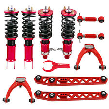 Coilovers + 6x Control Arms & Camber Kit for Honda Civic EK EJ EM 1996-2000 picture