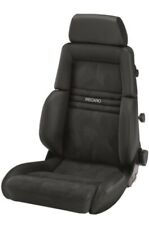 Recaro Expert M Black Leather & Black Arista Adjustable Sport Seat added Lumbar picture