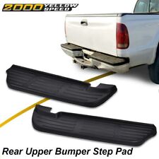 Fits For 1999-2007 Ford All Super Duty Models Rear Upper Bumper Step Pad 2PC picture
