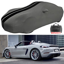 For Mercedes Benz SL450 SL500 SL550 SL600 Indoor Car Cover Stain Stretch BLACK picture