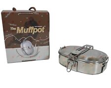 Snowmobile Exhaust Cooker Muff Pot Food Warmer Stainless Muffpot Hot Dogger Atv picture